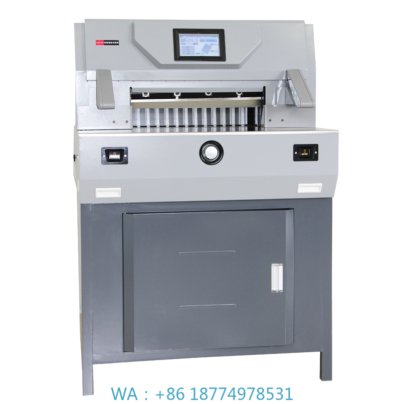Paper Cutting Guillotine - Machine de découpe électrique Guillotine 520V8,