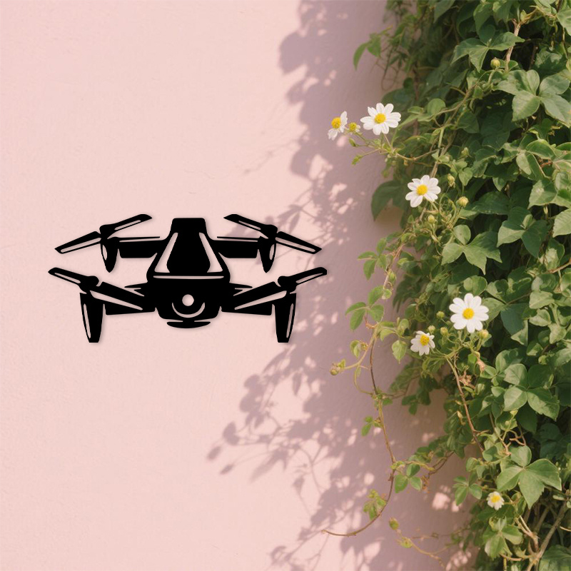 Tech Office Wall Decor - Décoration murale en métal 2D en