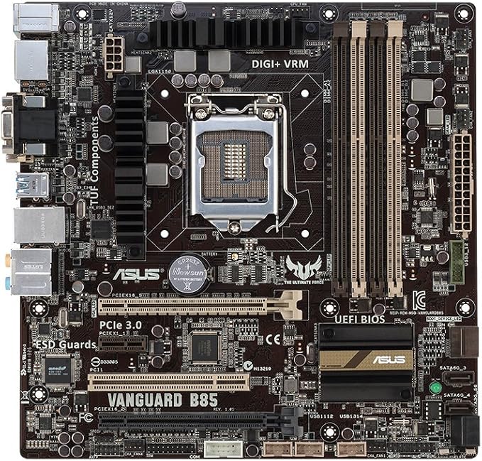 Intel Cpu Core I7 - Carte mère ASUS VANGUARD B85 LGA1150