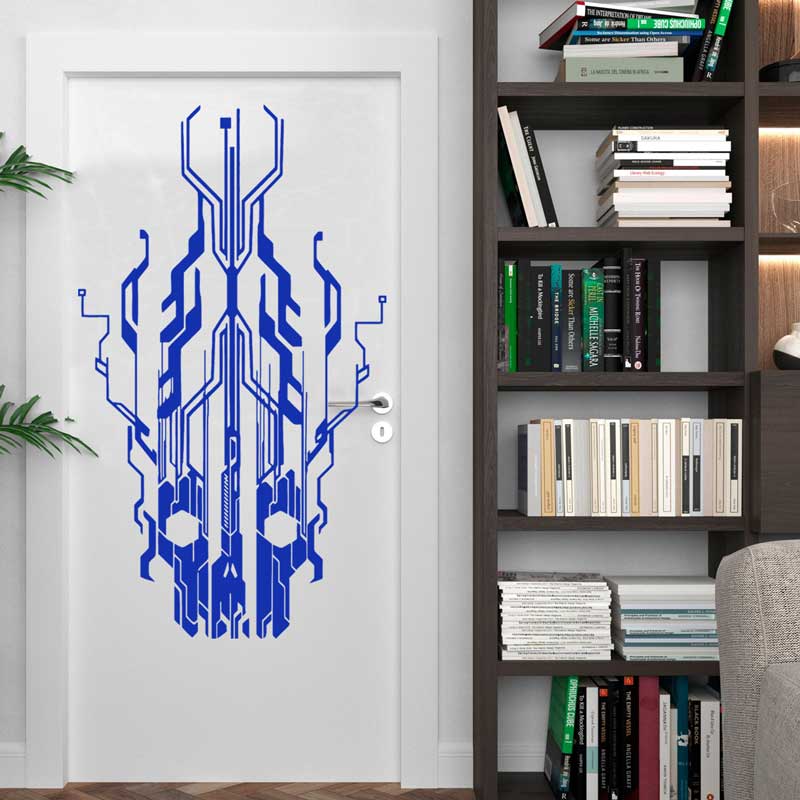 Autocollant mural en vinyle av - Tech Office Wall Decor avis et prix