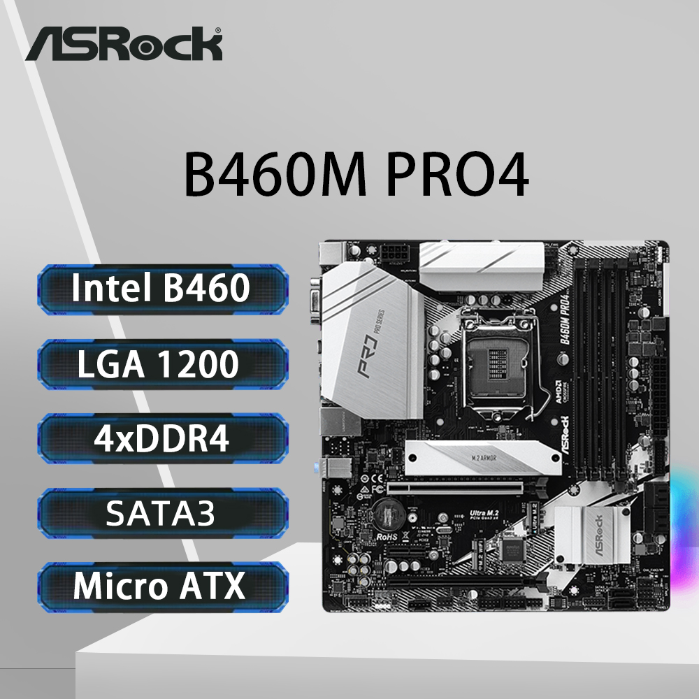 ASRock B460M PRO4 carte mère L - Intel Cpu Core I7 avis et prix