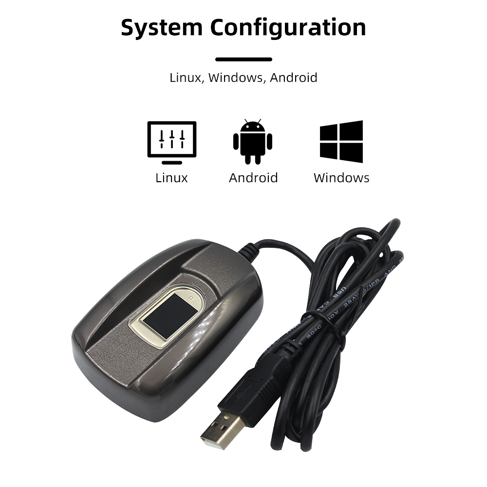 Scanner de lecteur d'empreinte - Fingerprint Reader Usb avis et prix