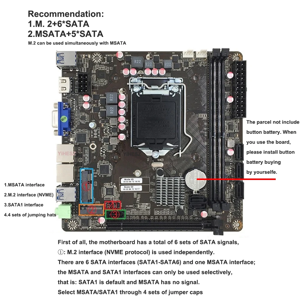 Carte mère B365 Mini-ITX LGA 1 - Intel Cpu Core I7 avis et prix